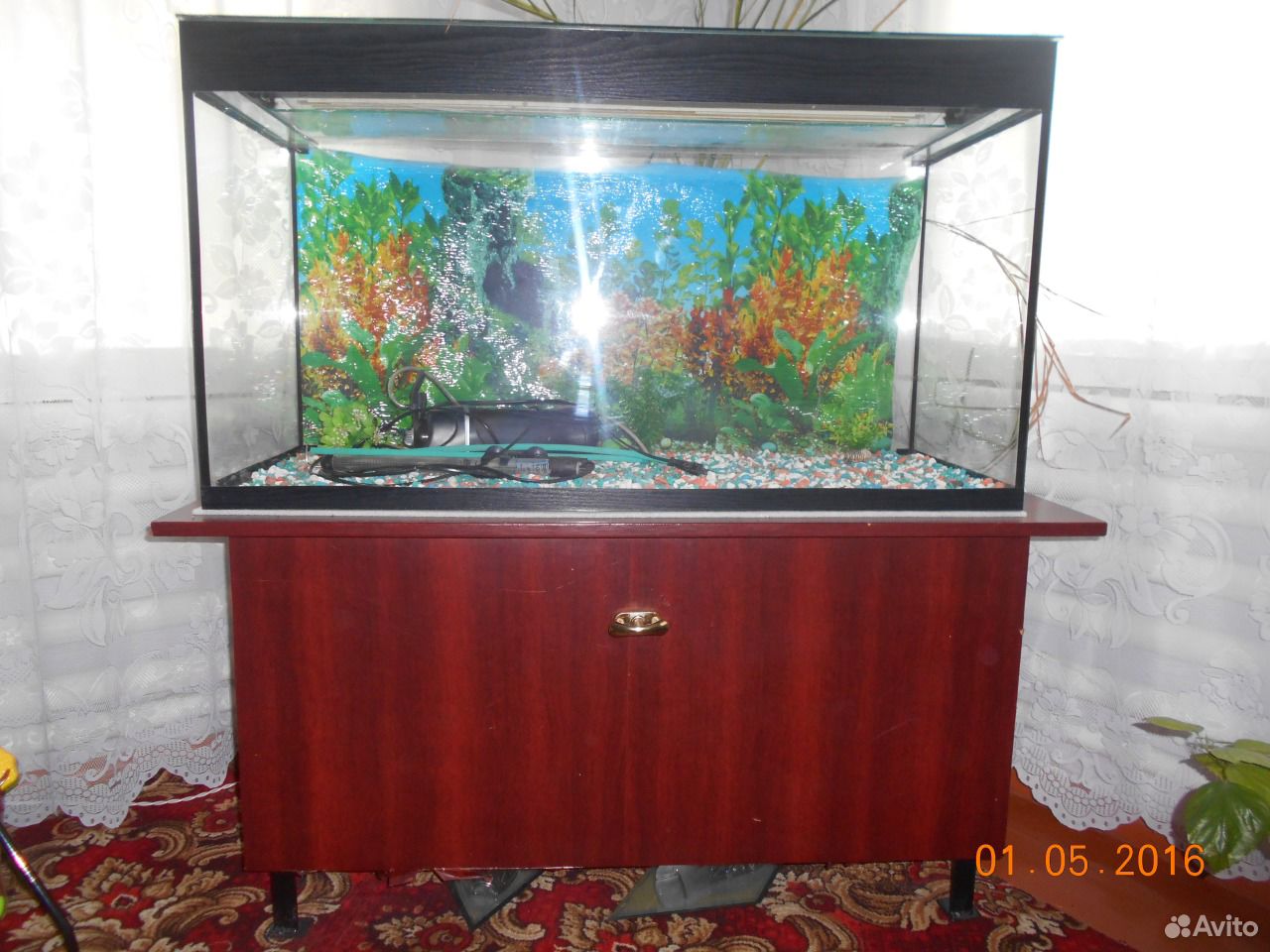 Продам аквариум на 200 литров купить на Зозу.ру - фотография № 2