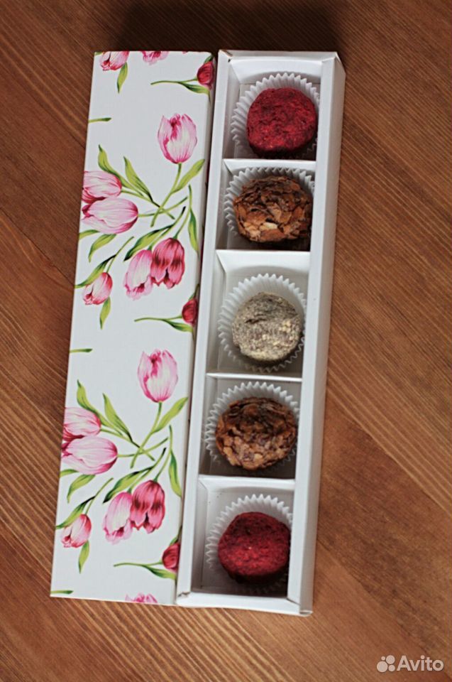 Шоколадные конфеты "трюфель" ручной работы купить на Зозу.ру - фотография № 4