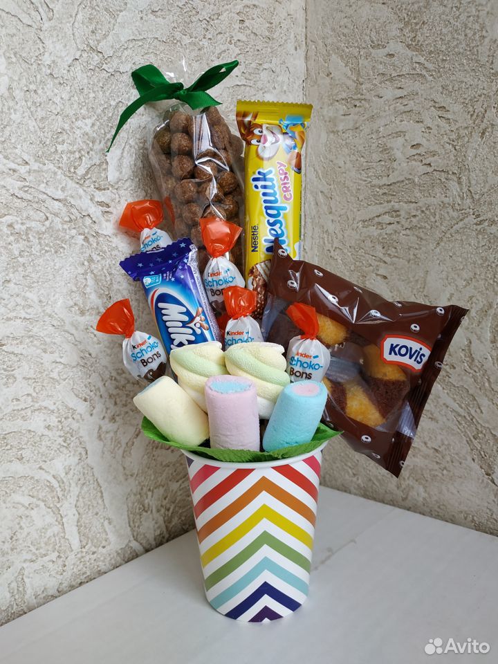 Букет сладостей для детей купить на Зозу.ру - фотография № 3