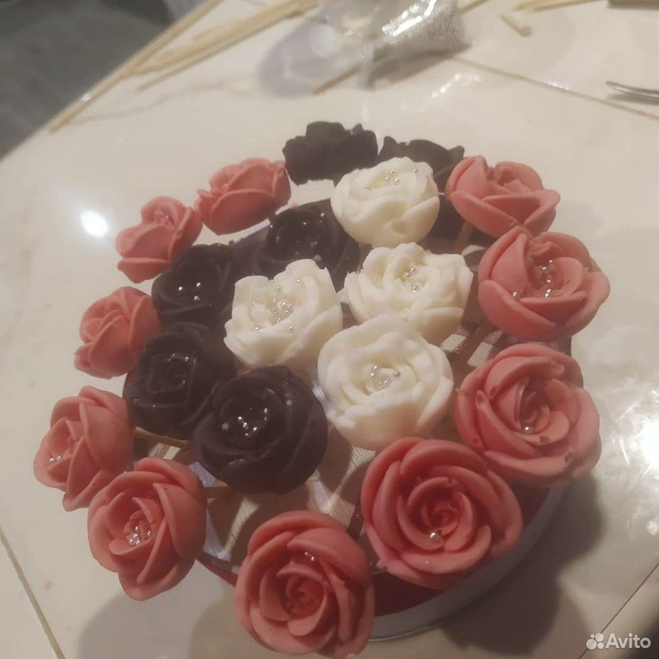 Букет из шоколадных роз купить на Зозу.ру - фотография № 6