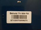 Beholder TV 509 FM объявление продам