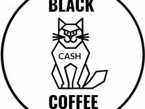 black cash coffee