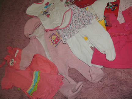 Одежда для девочки от 0 до 1 года пакетом. Боровск