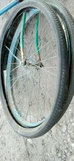 Колесо велосипеда уралец (читайте описание)