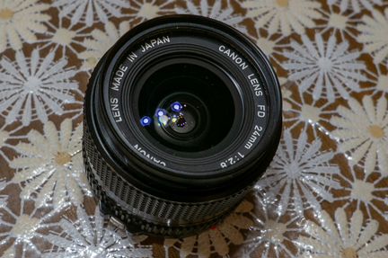Canon FDn 24F2.8 объектив Ex +++