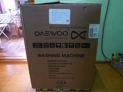 Новая стиральная машина daewoo WMD-R712D1