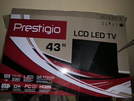 LCD LED tv prestigio 43’’
