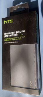 Оригинальный флип-чехол HTC U11 HC C1322 Dark Grey