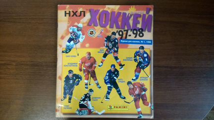 Журнал Panini NHL 1997-1998