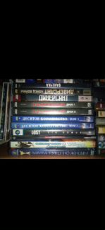 DVD фильмы около 90шт, караоке и 3 игровых диска