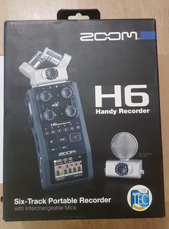 Рекордер zoom H6, новый