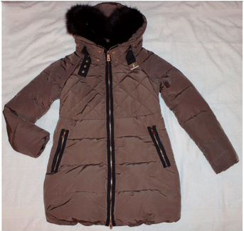 Пуховик куртка пальто zara basic m размер