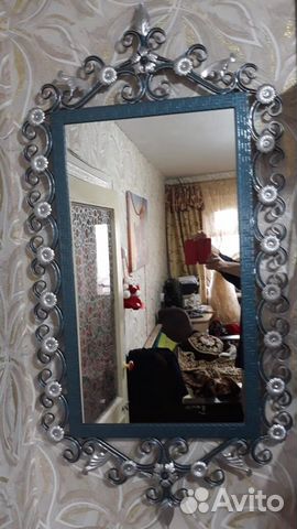 Зеркало кованое