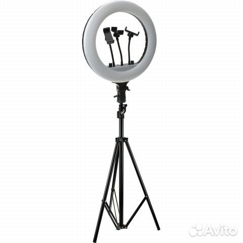 Селфи лампа кольцо 36см со штативом с пультом ду