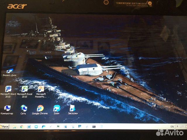 Ноутбук Acer Aspire One D250 с увеличенной батарее