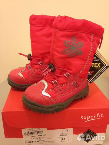 Новые зимние ботиночки superfit