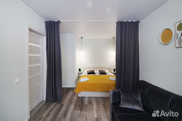 

1-к. квартира, 32 м², 2 кровати