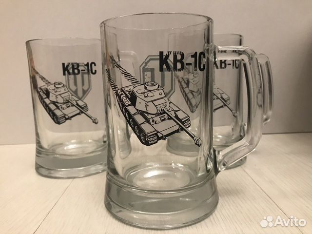 Коллекционные пивные кружки World of tanks