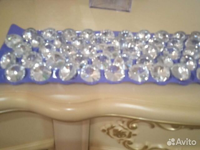 Мебельные пуговицы, стразы