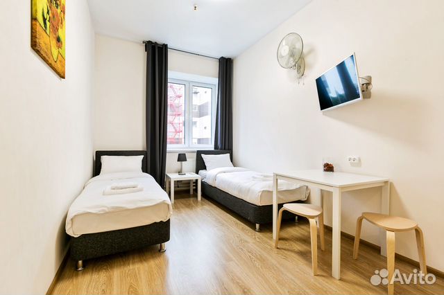 

Квартира-студия, 20 м², 2 кровати