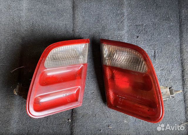 Задние фонари на Mercedes W210