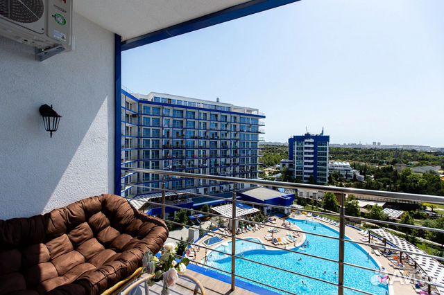 

Квартира-студия, 33 м², 2 кровати