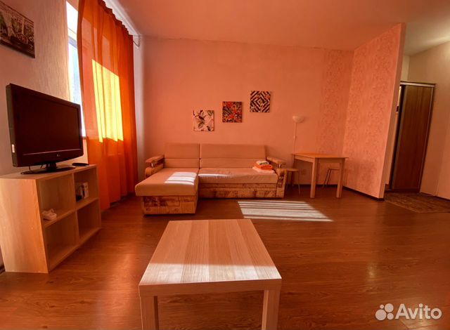 

Квартира-студия, 27 м², 2 кровати