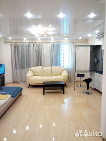 

Квартира-студия, 44 м², 2 кровати