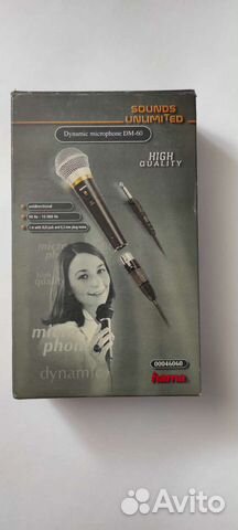 Микрофон hama DM 60 (00046060)