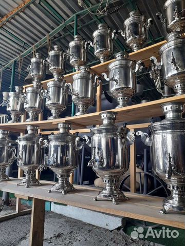 Самовар 5 литров Тула на углях