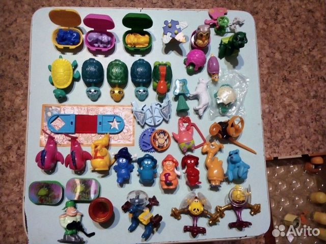 Киндер черепахи и др