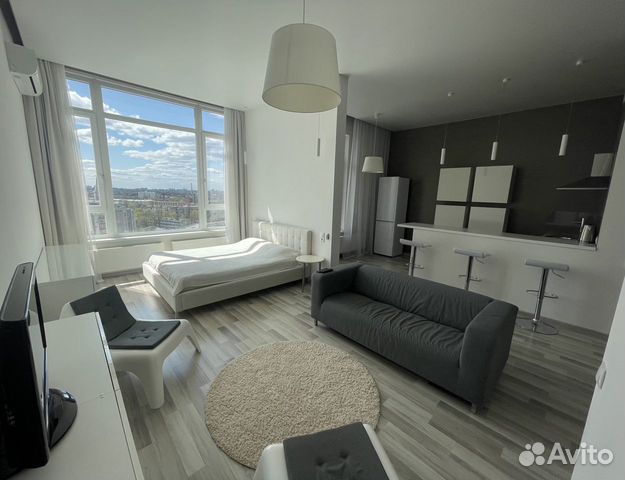 

Квартира-студия, 47 м², 1 кровать