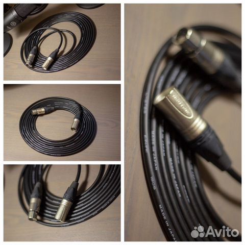 Японский микрофонный кабель Japan/Neutrik/Canare