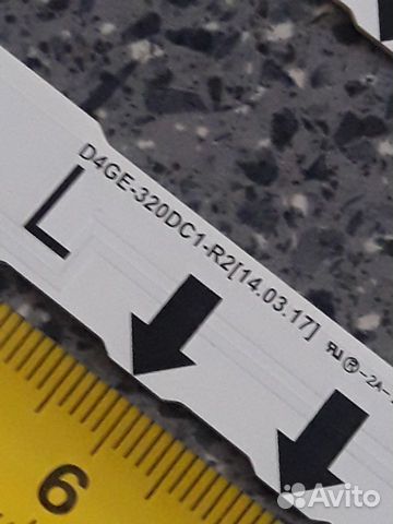 Led подсветка D4GE-320DC1-R2 UE32H5000AK 32H6400AK