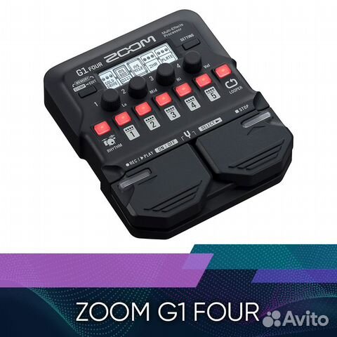 Гитарный процессор Zoom G1 four