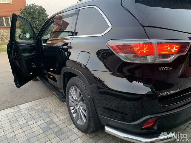 Защита бамперов Toyota Highlander