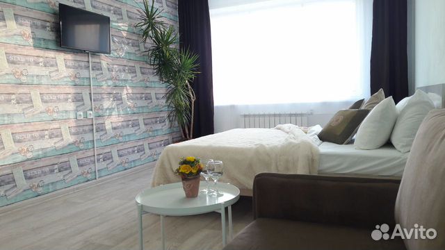 

1-к. квартира, 43 м², 2 кровати