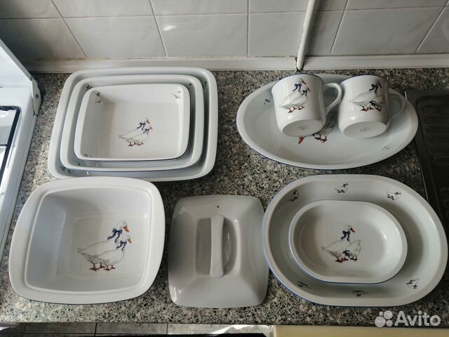 Жаропрочная чешская посуда