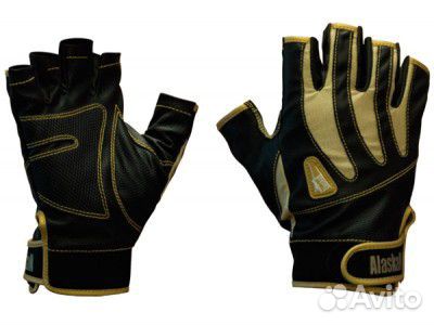 Перчатки спиннингиста alaskan беспалые