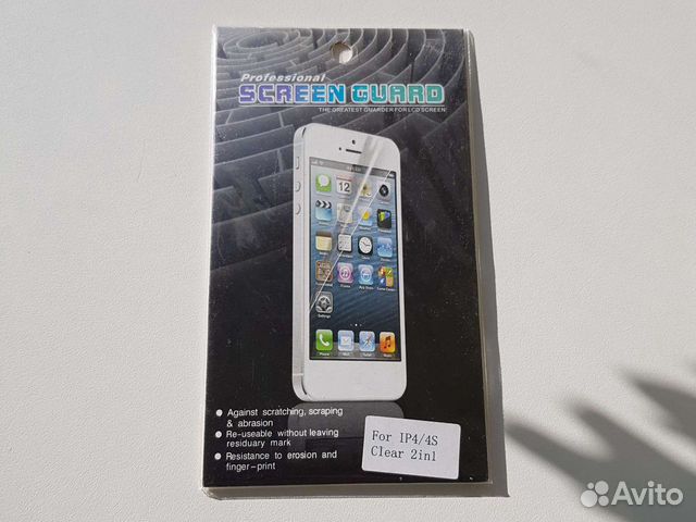 Защитная плёнка на iPhone 4/4S