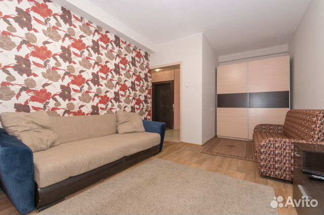 

1-к. квартира, 42 м², 2 кровати