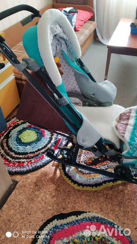 Детские санки коляска