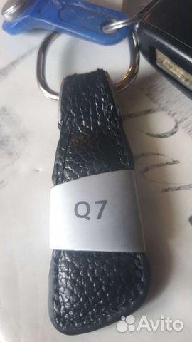 Брелок audi Q7 кожаный