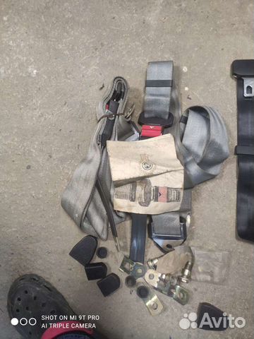 Светлые редкие ремни безопасности ваз