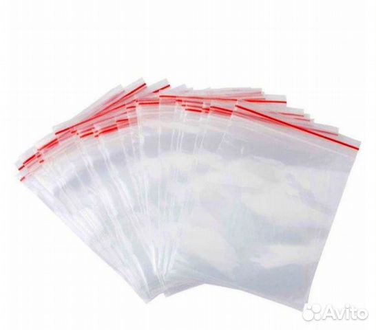 Пакеты упаковочные с зип застежкой ziplock100 шт