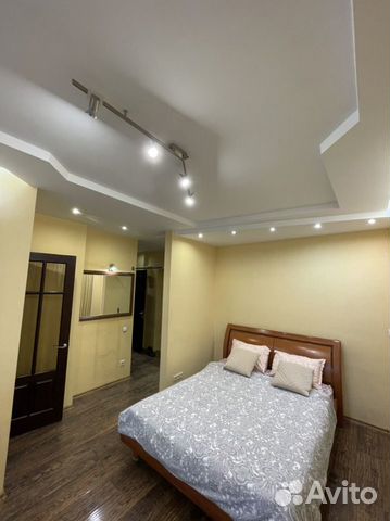 

1-к. квартира, 38 м², 2 кровати