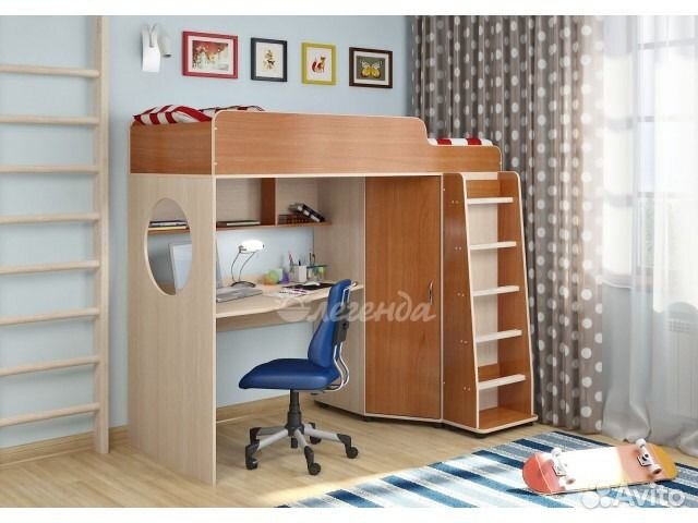Кровать чердак