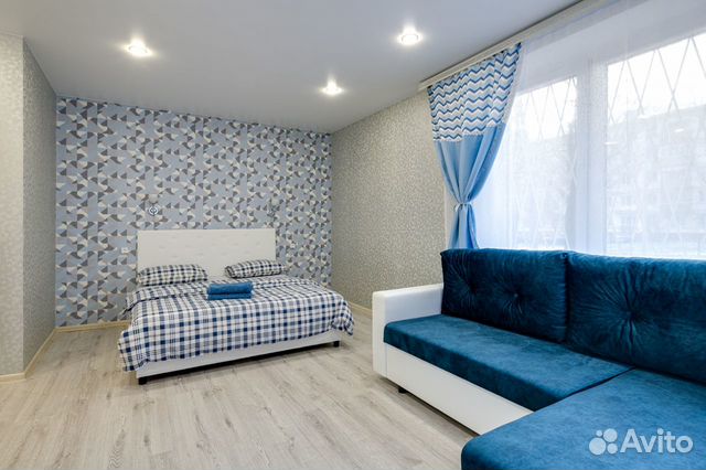 

1-к. квартира, 37 м², 2 кровати