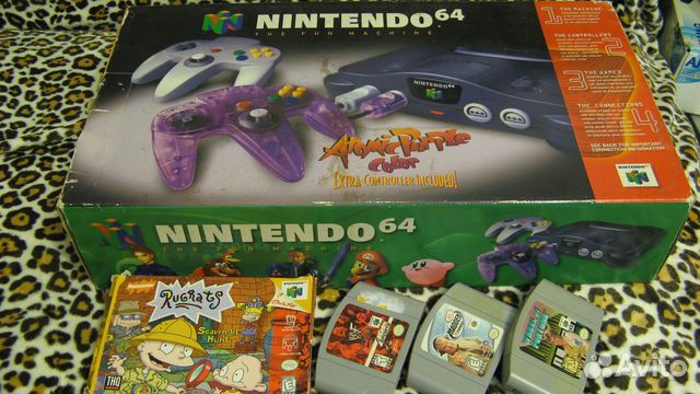 Игровая приставка nintendo 64