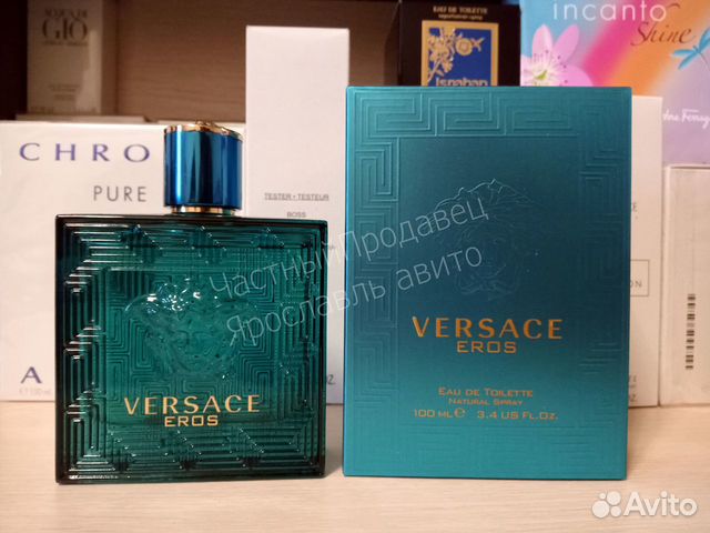 Versace eros homme eau de toilette 100ml lot*V001